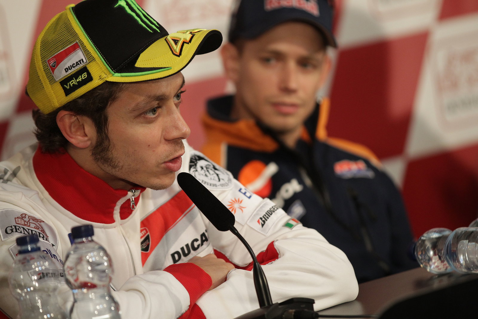 Valentino Rossi, Casey Stoner