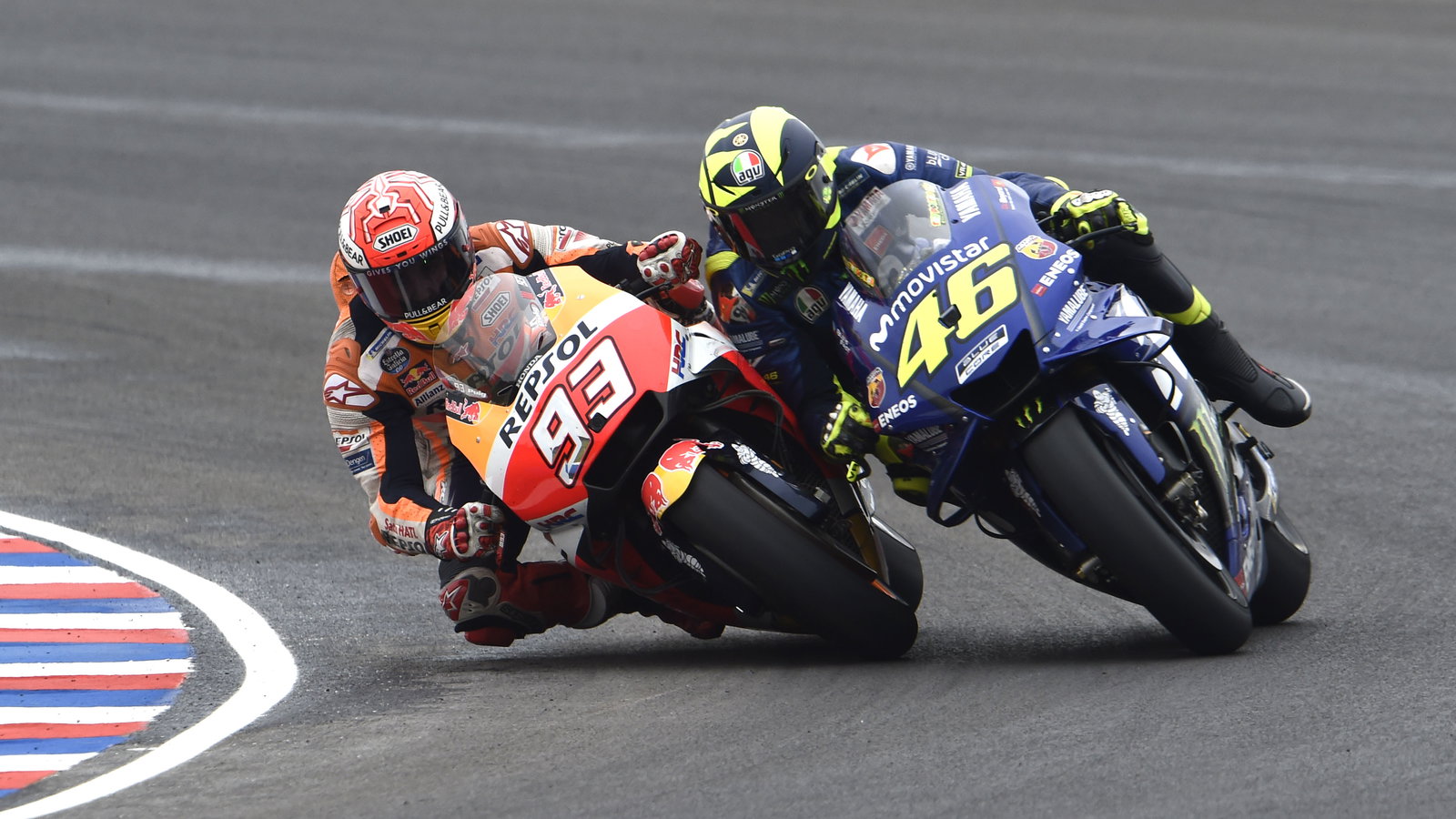 Marc Marquez, Valentino Rossi, 2018 Argentina MotoGP