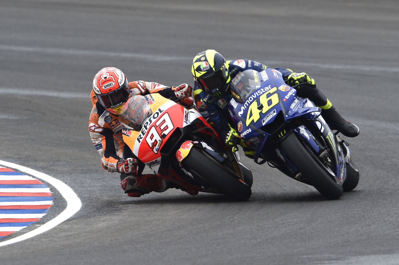 Marc Marquez, Valentino Rossi, 2018 Argentina MotoGP