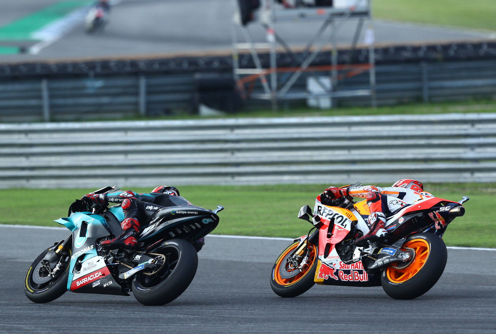 Quartararo v Marquez in 2019