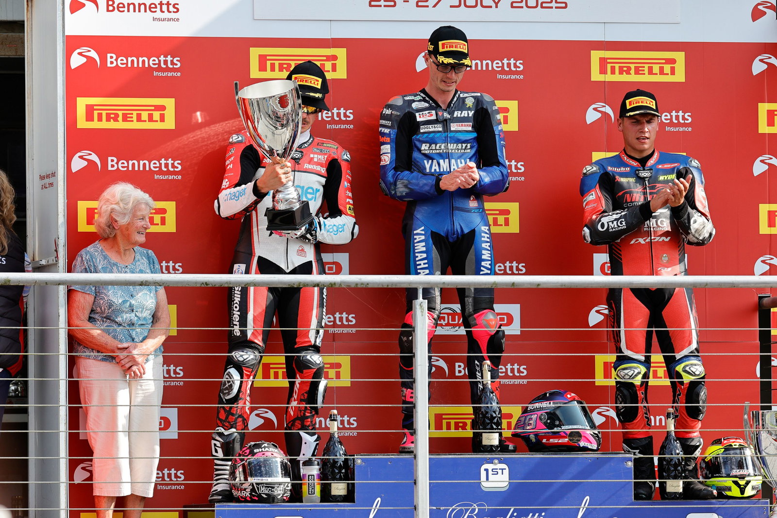 Scott Redding, BSB, 2025, Brands Hatch, race one podium