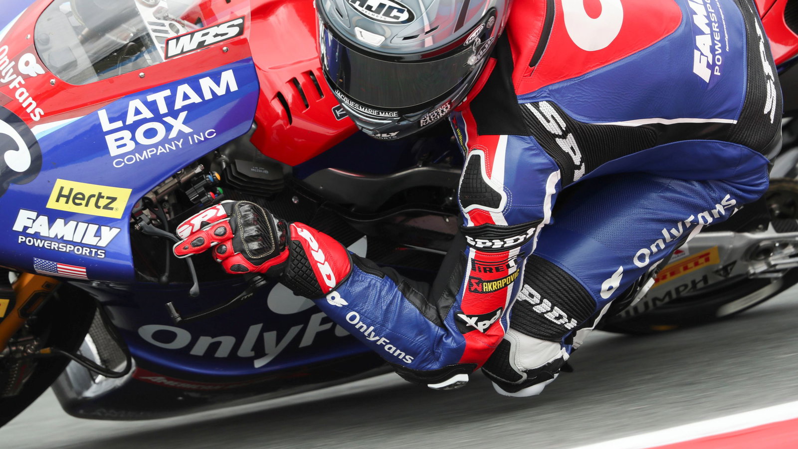 Joe Roberts, Moto2, 2025