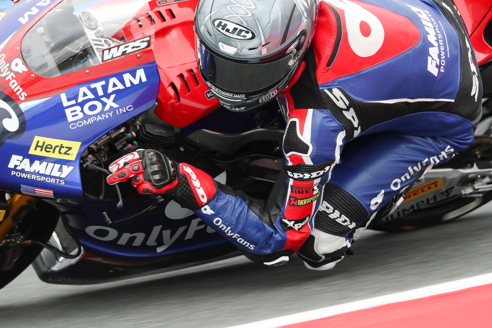 Joe Roberts, Moto2, 2025