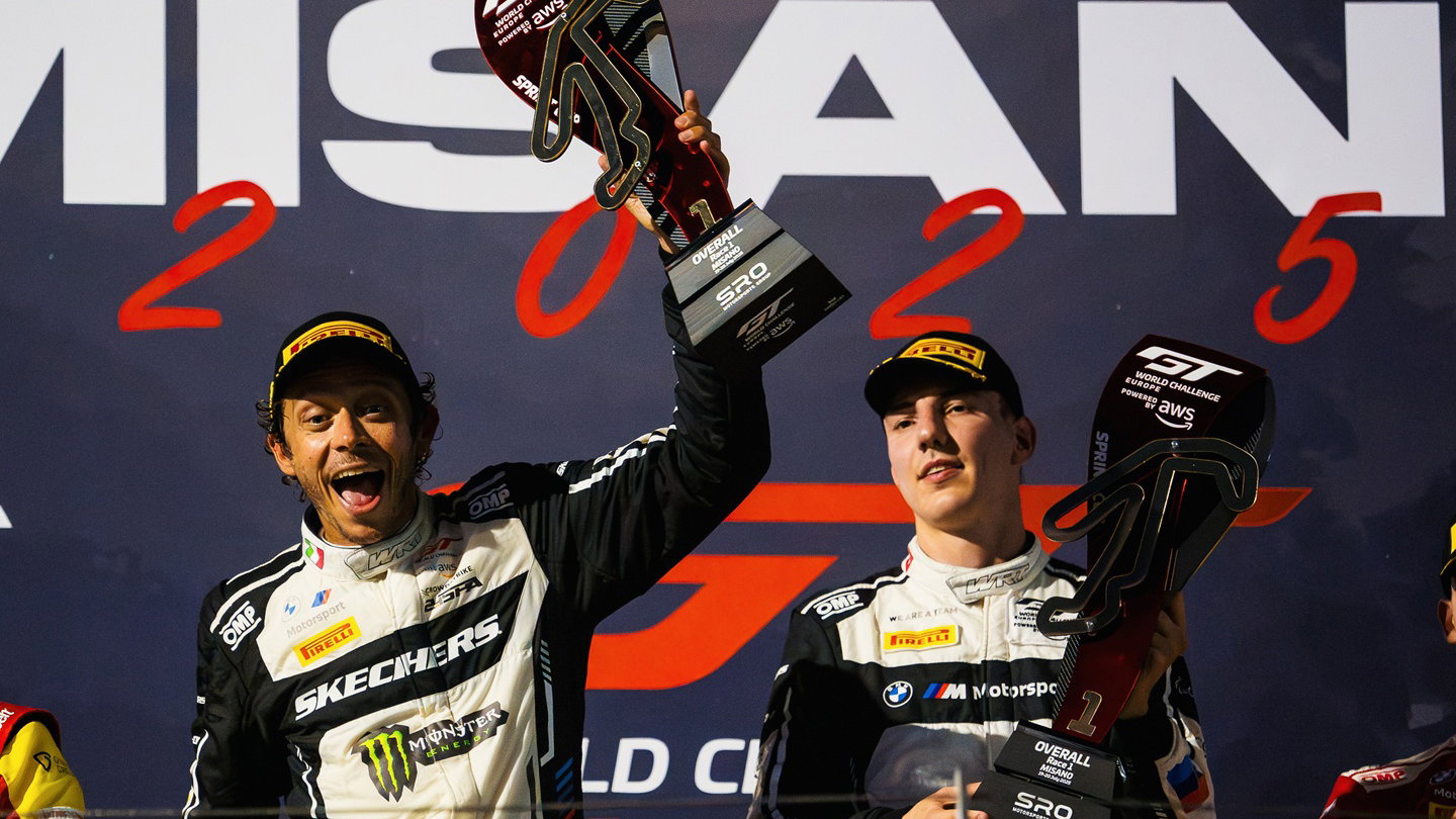 Valentino Rossi and Raffaele Marciello