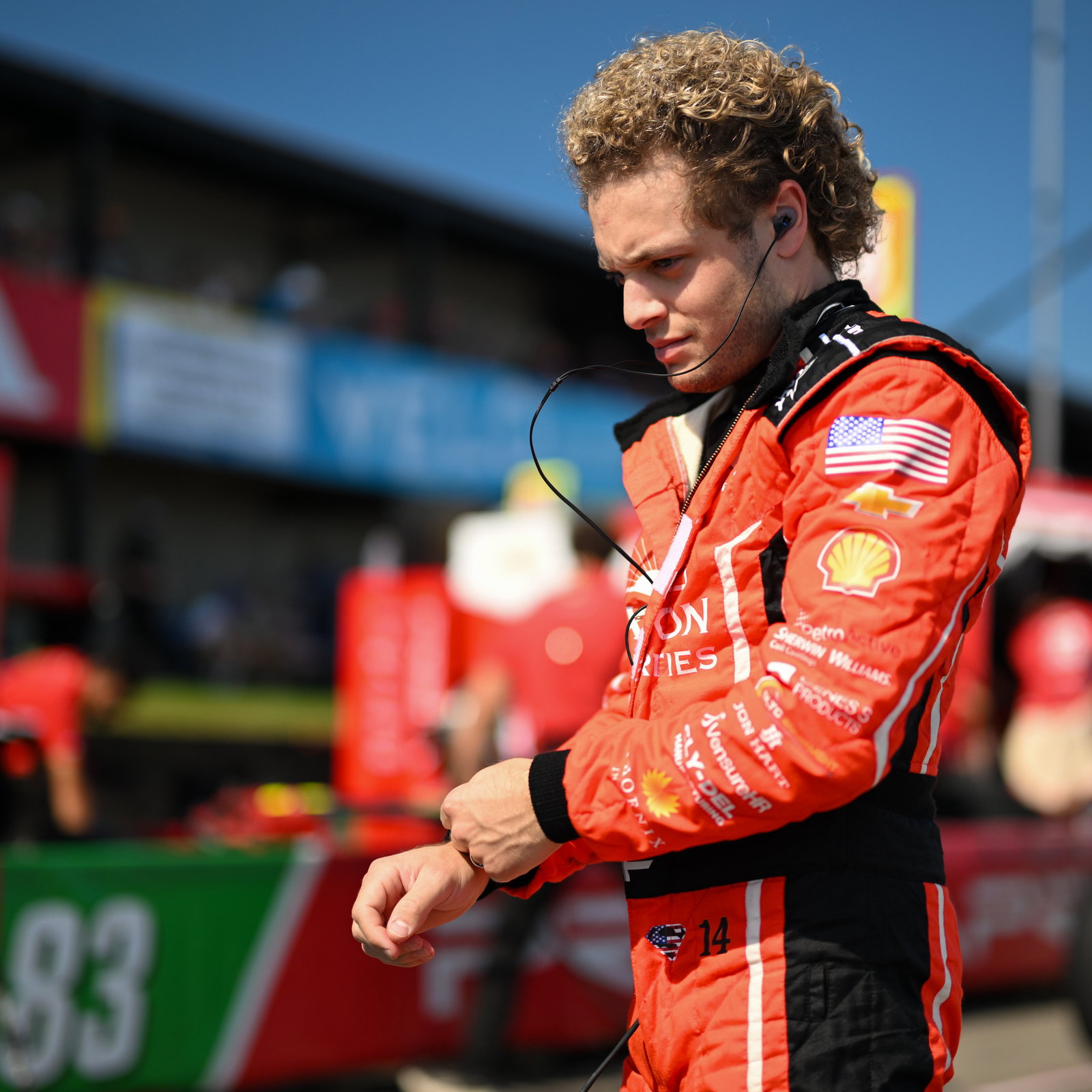Santino Ferrucci at Indy 200 in Mid-Ohio.