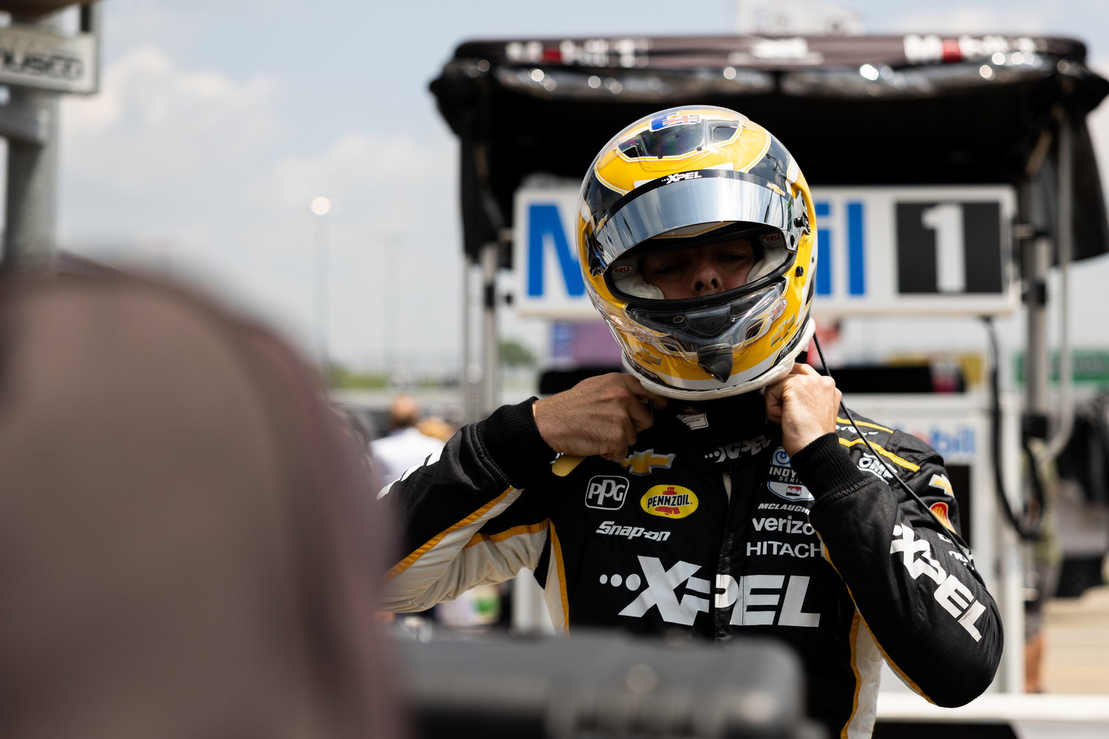 Scott McLaughlin is already out of the Farm to Finish 275.