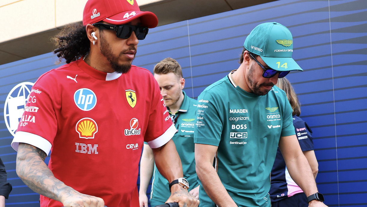 Lewis Hamilton and Fernando Alonso