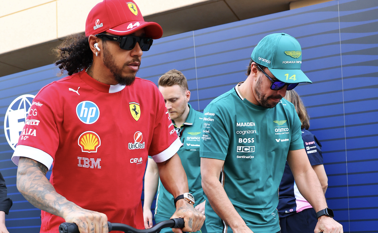 Lewis Hamilton and Fernando Alonso