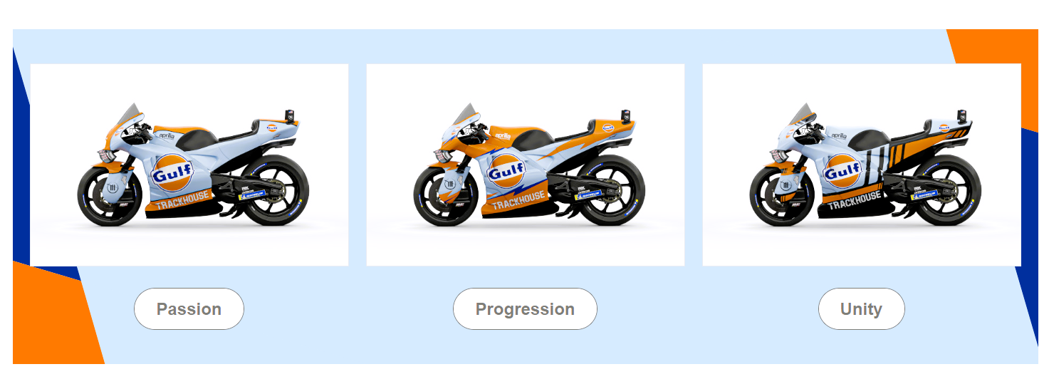 Trackhouse launch Gulf oil livery vote for Indonesian and Malaysian MotoGPs