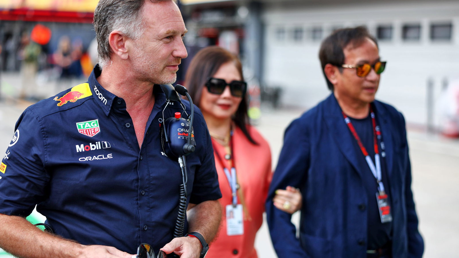 Christian Horner and Chalerm Yoovidhya