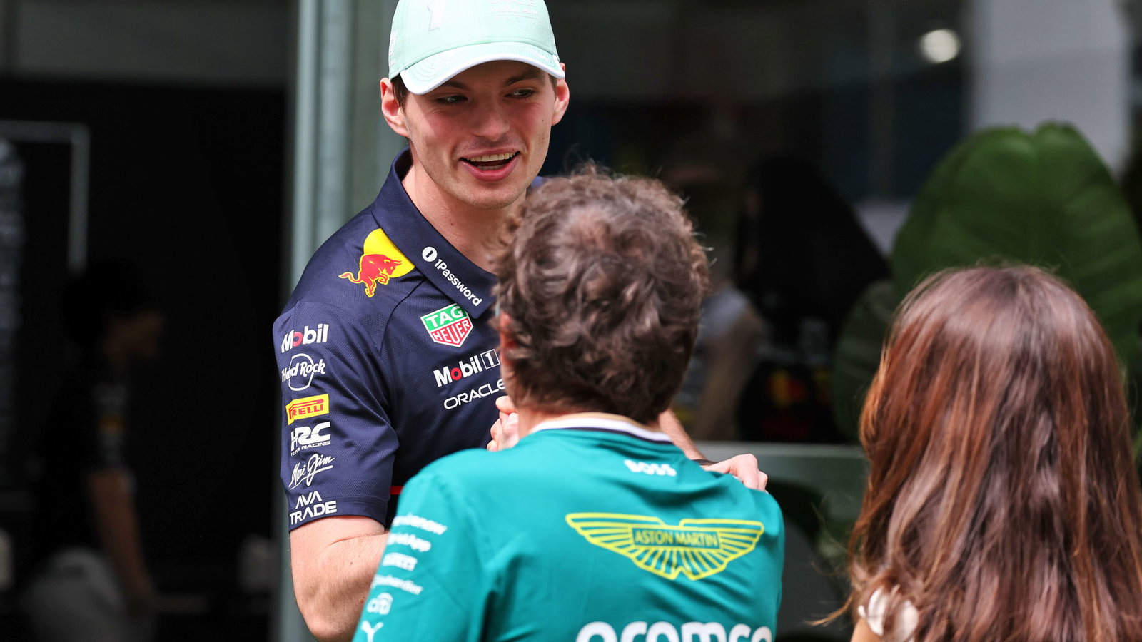 Max Verstappen and Fernando Alonso