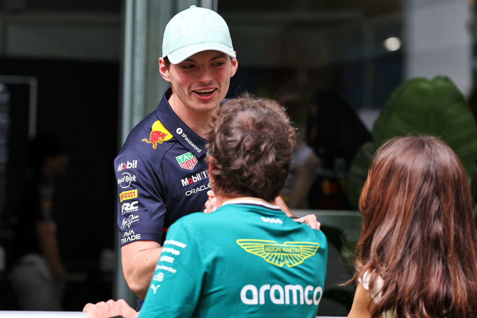 Max Verstappen and Fernando Alonso