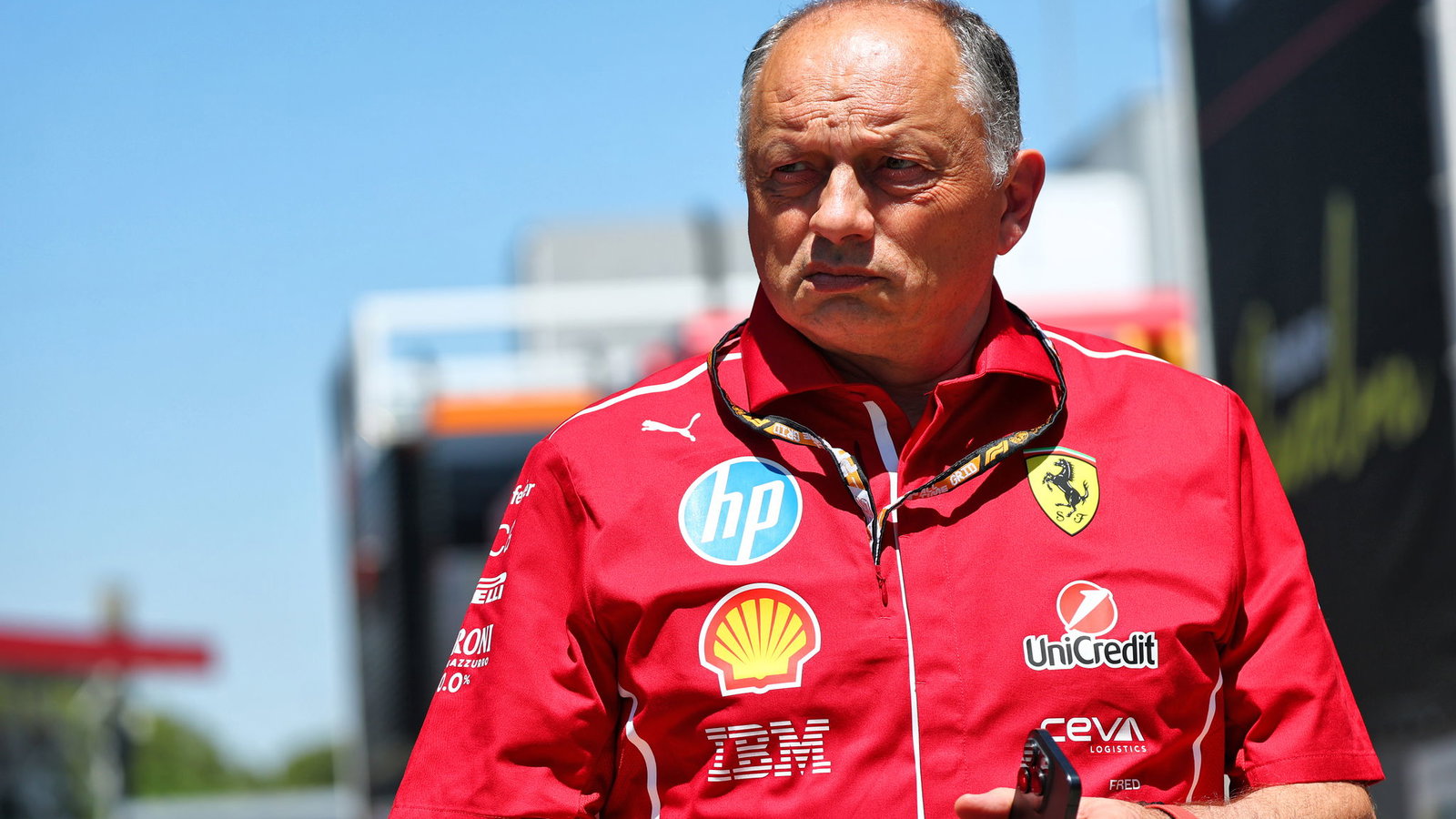 Ferrari team boss Fred Vasseur