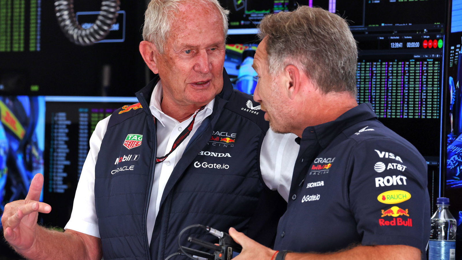 Helmut Marko, Christian Horner