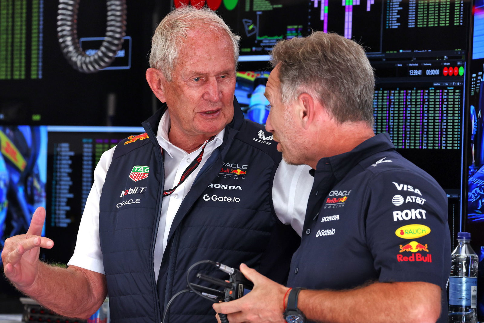 Helmut Marko, Christian Horner