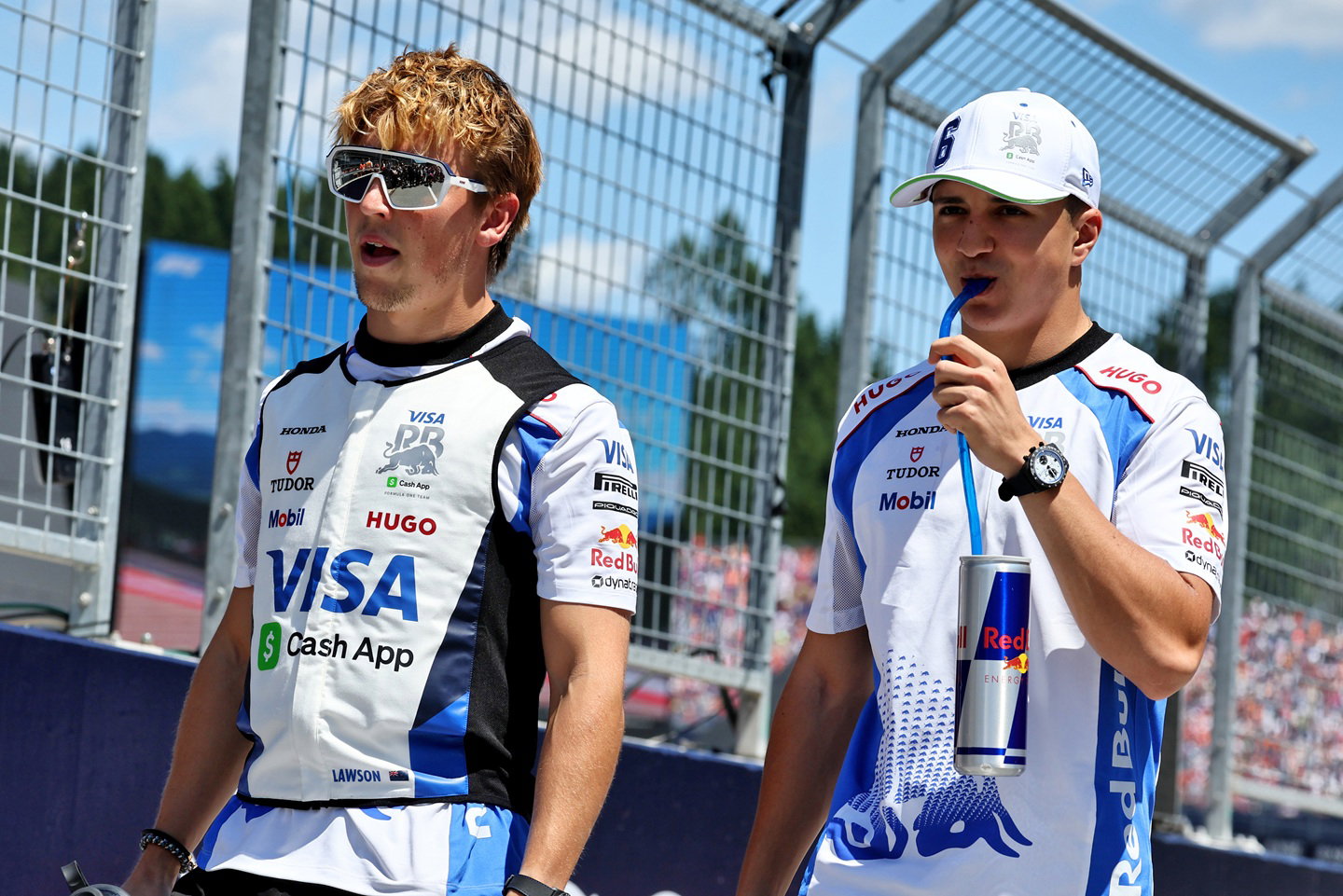 Liam Lawson and Isack Hadjar