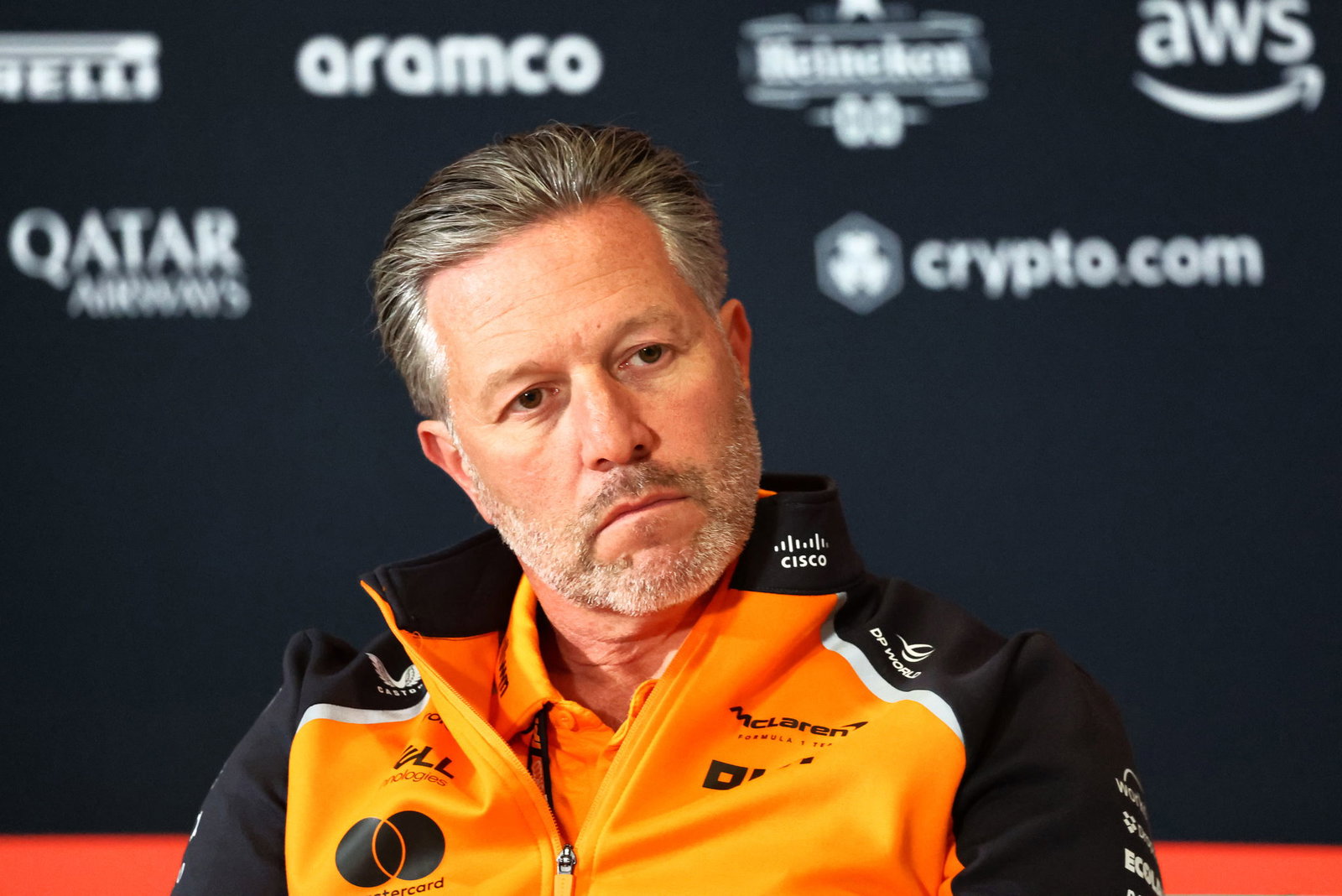 McLaren boss Zak Brown