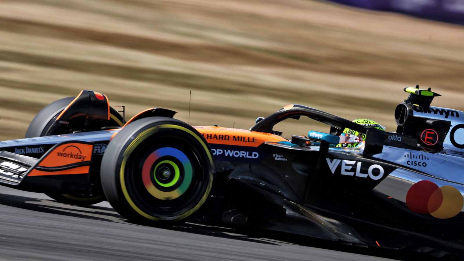 McLaren on track at the British GP