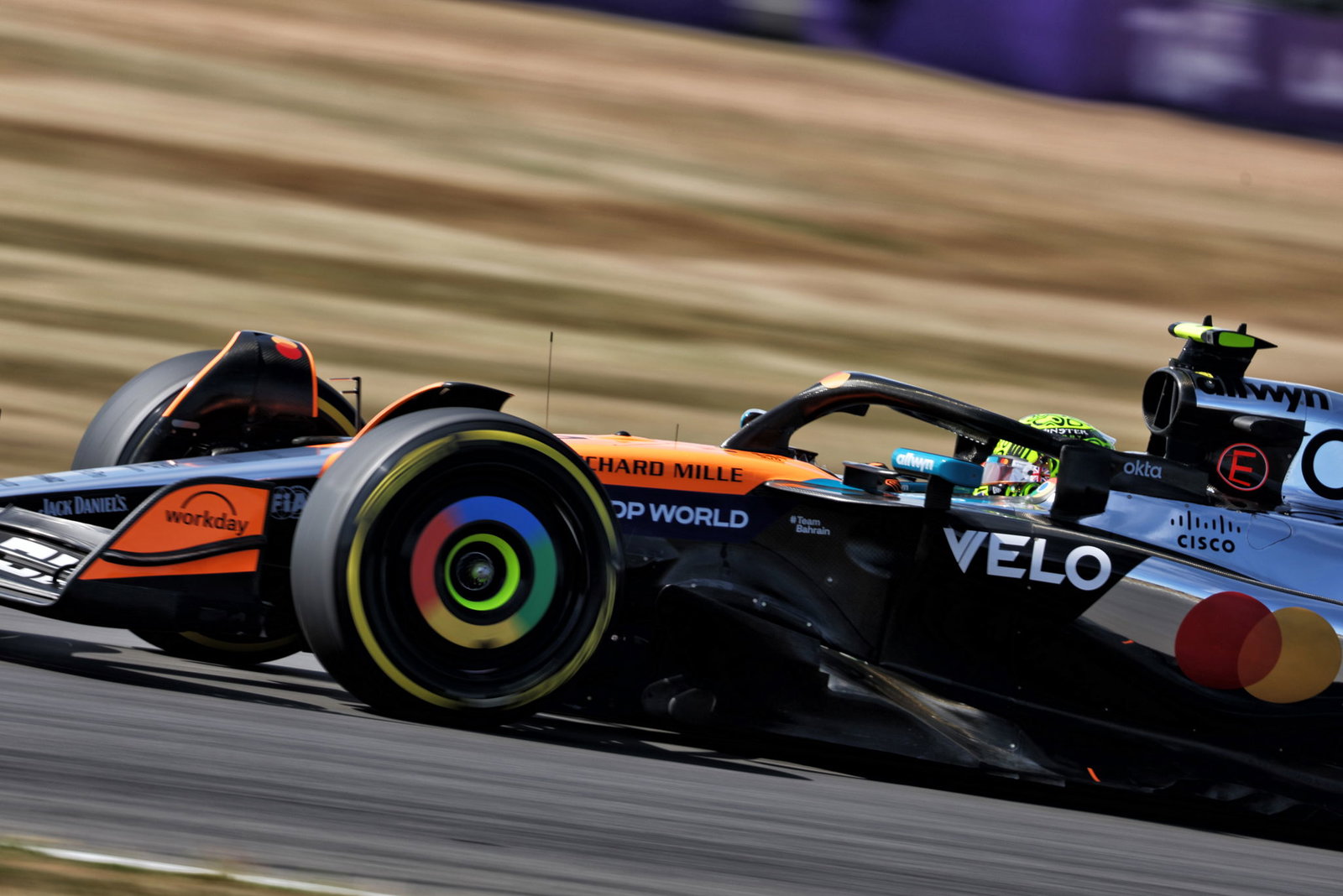 McLaren on track at the British GP