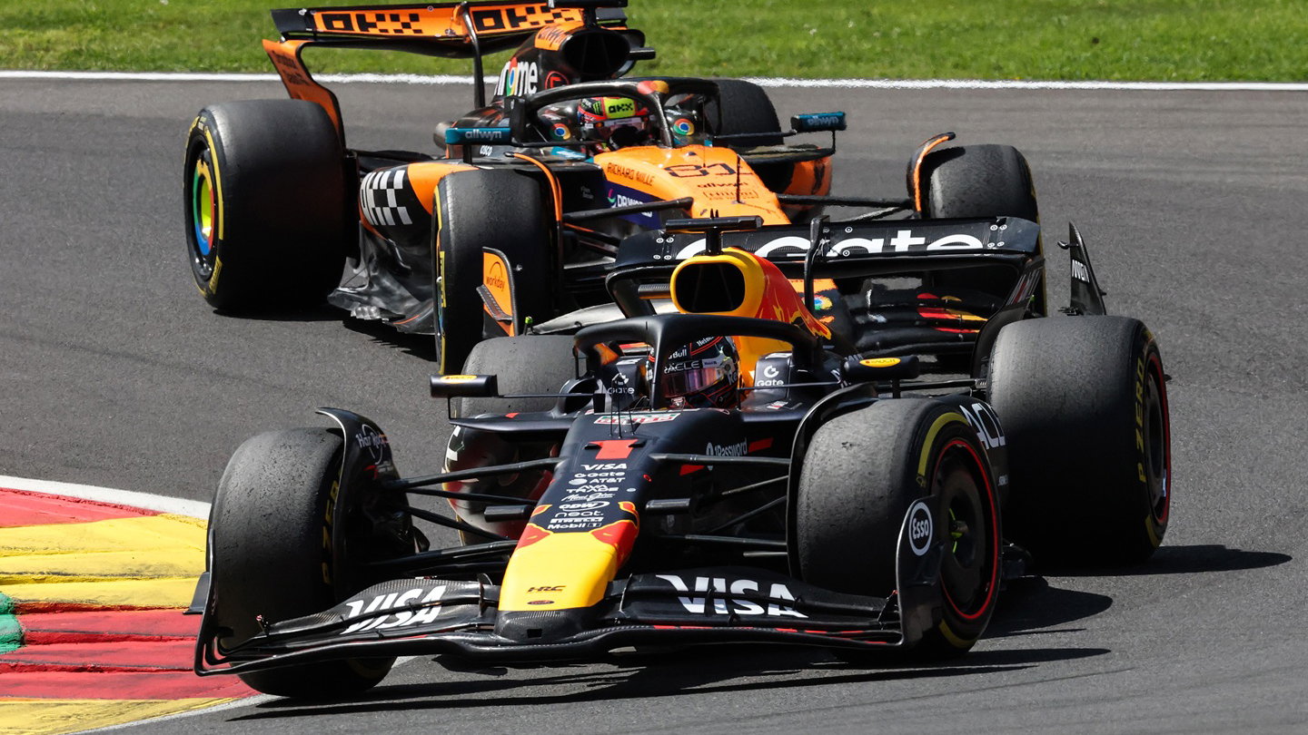 Max Verstappen and Oscar Piastri