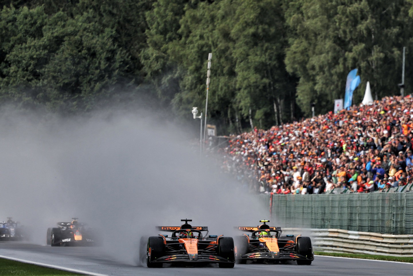 Lando Norris and Oscar Piastri