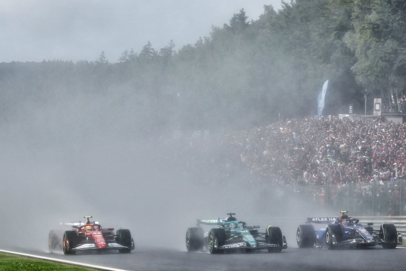 Visibility was the biggest concern at Spa