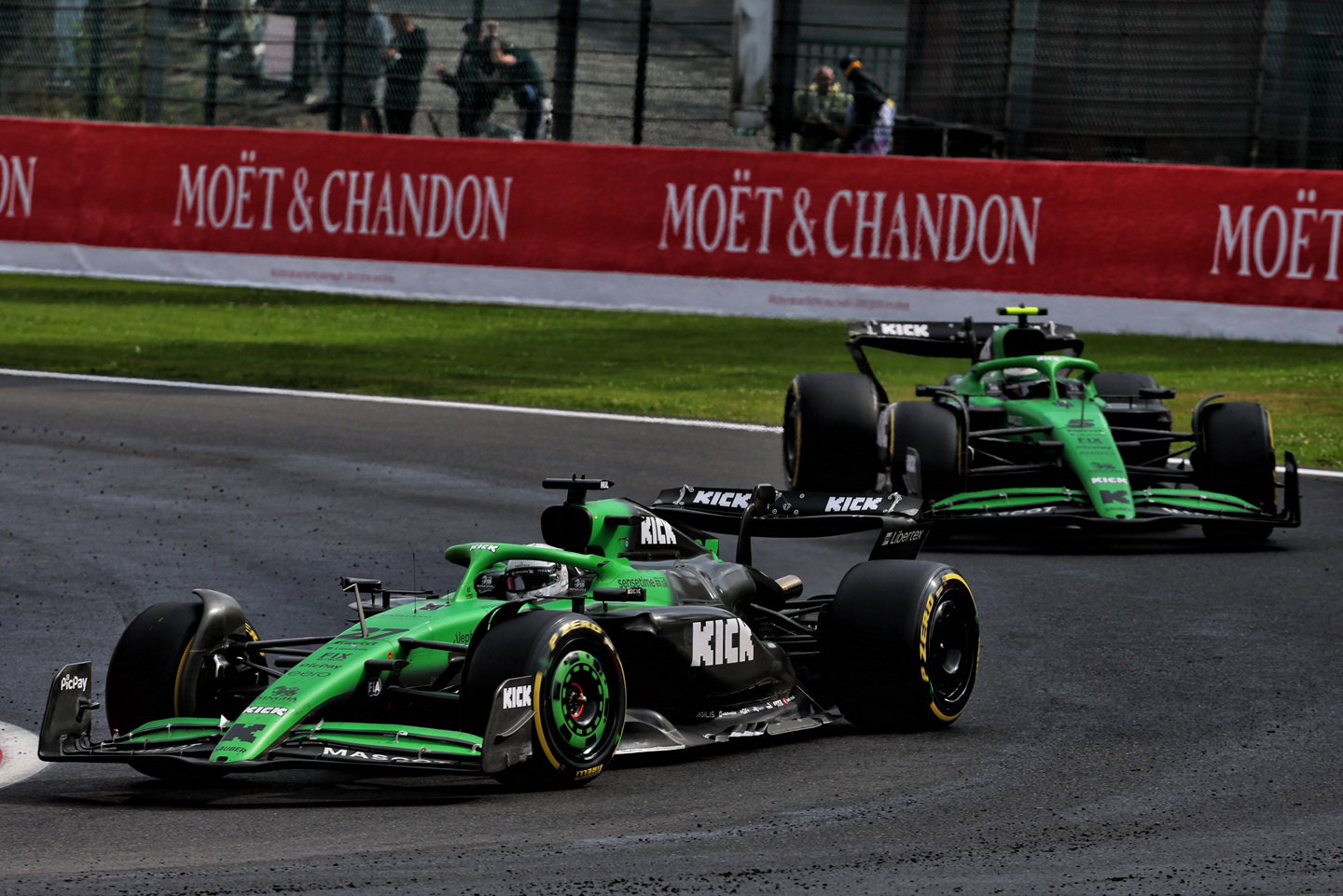 Nico Hulkenberg and Gabriel Bortoleto