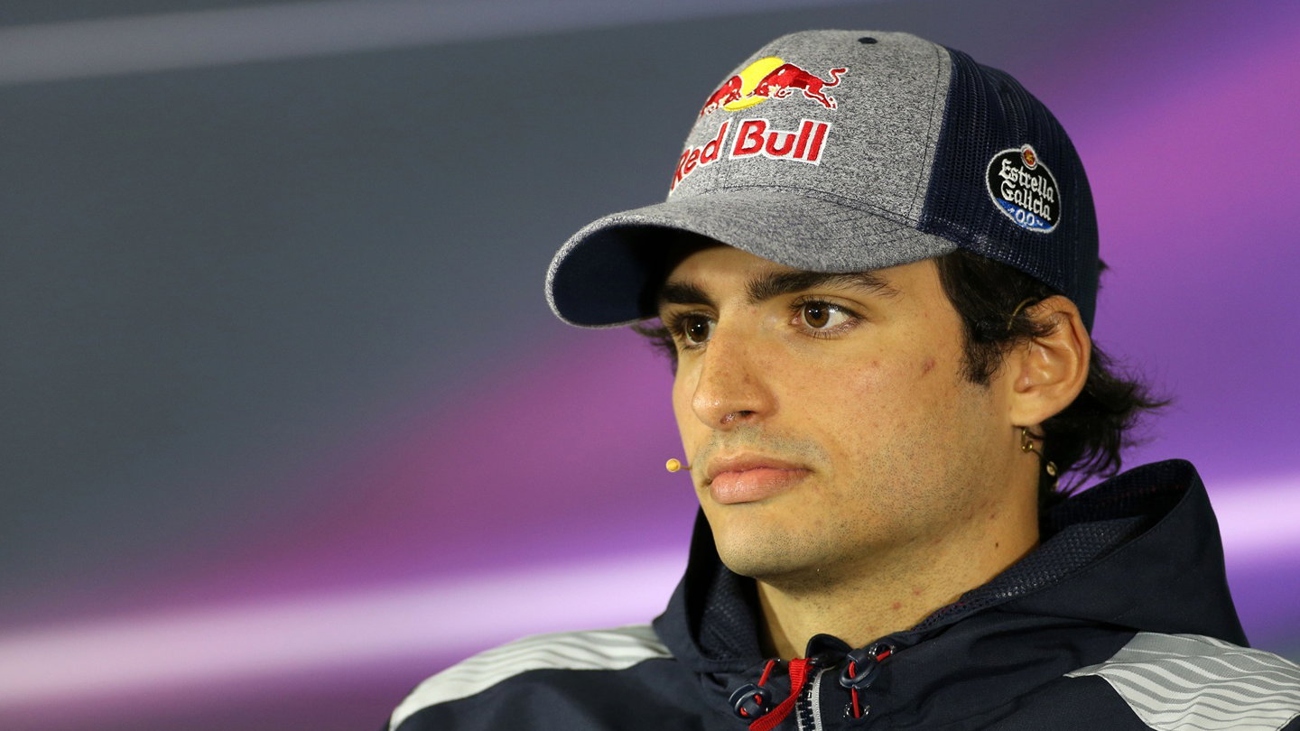 Carlos Sainz at Toro Rosso in 2017