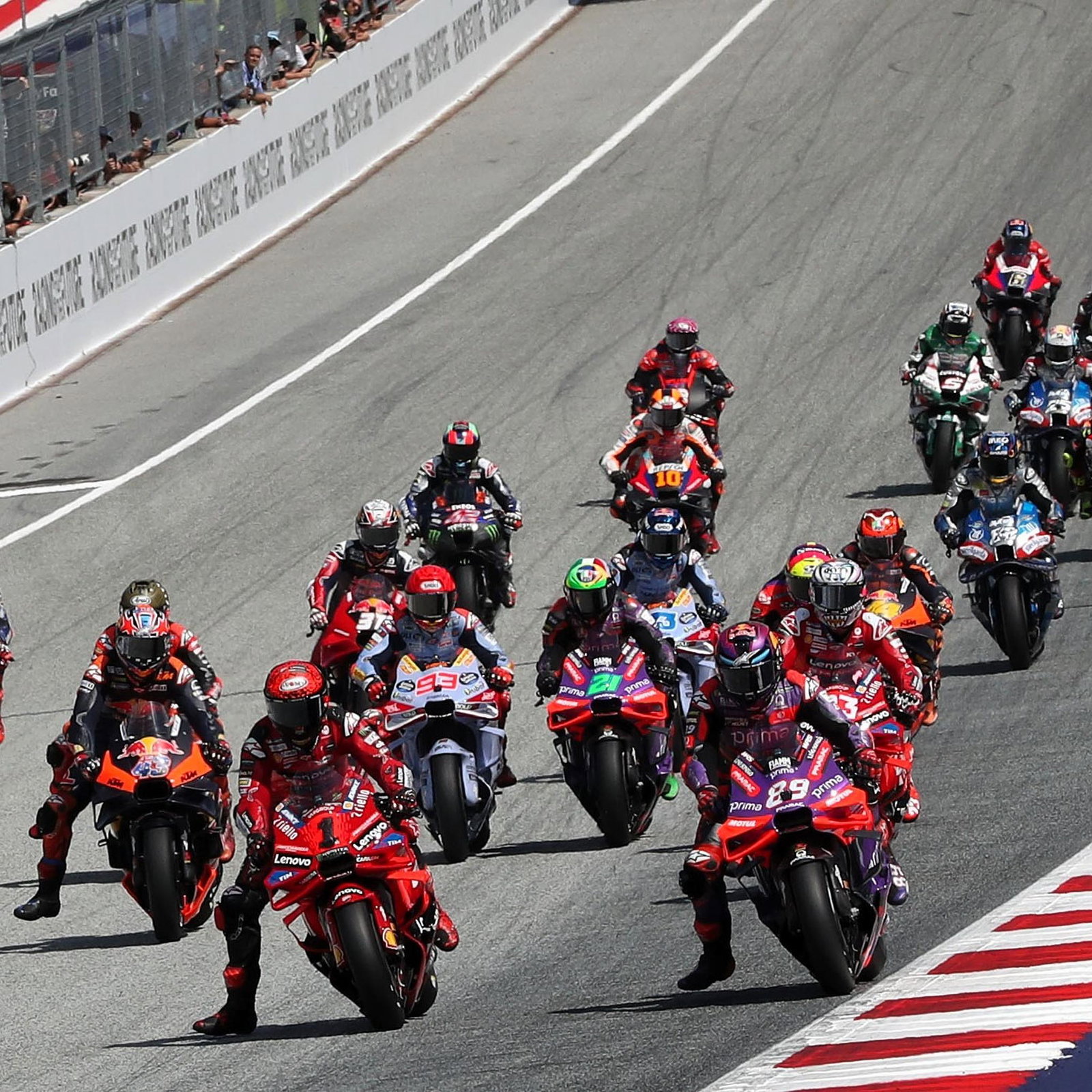 Start, 2024 Austrian MotoGP