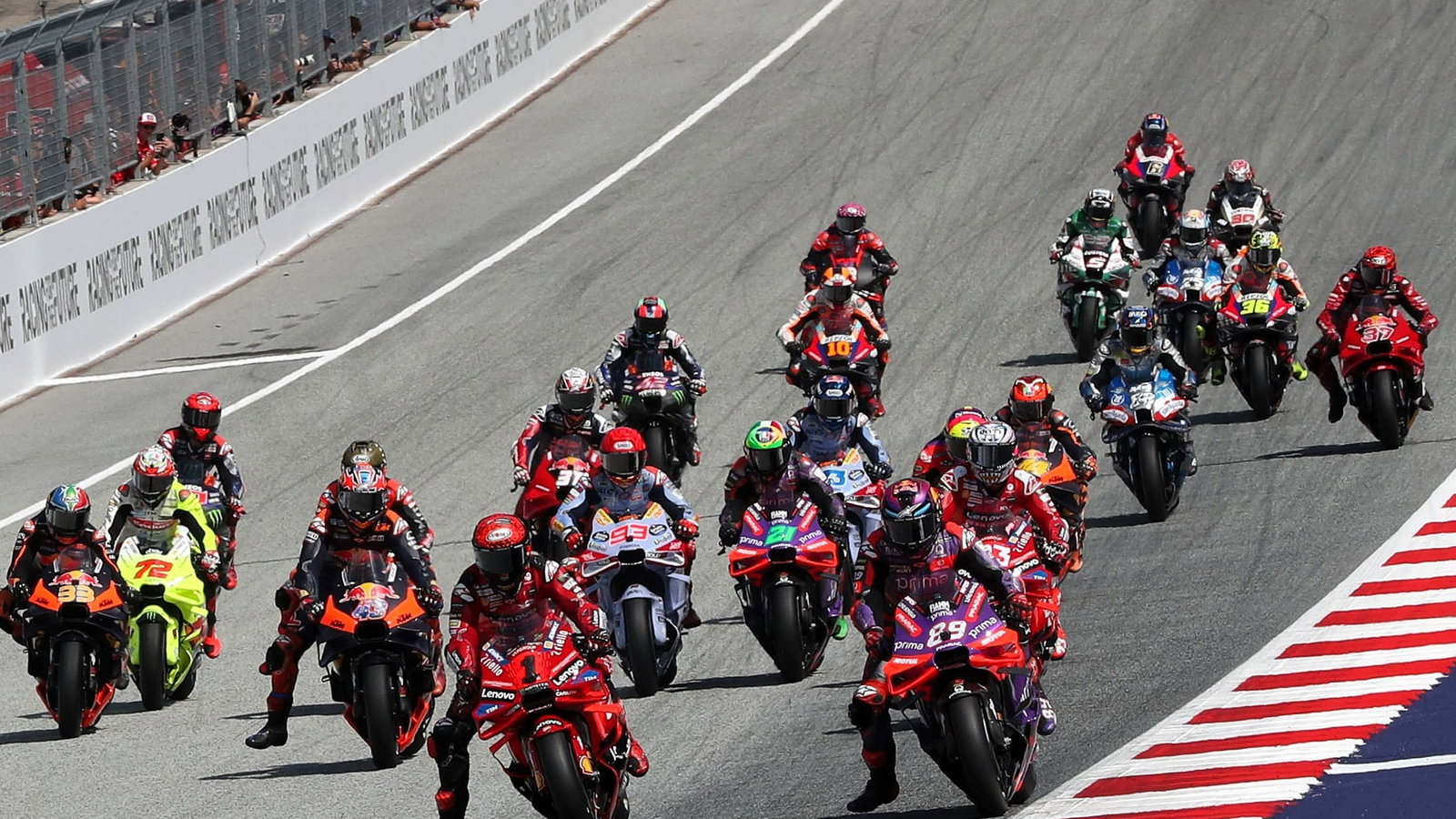 Start, 2024 Austrian MotoGP