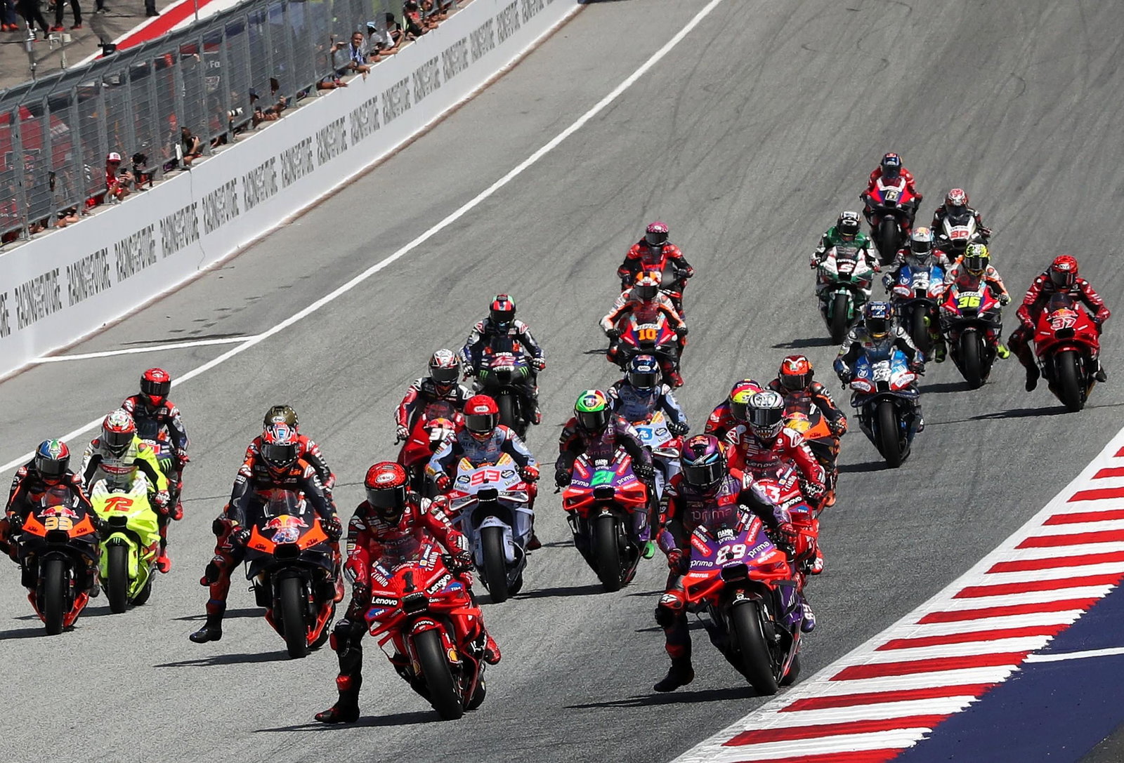 Start, 2024 Austrian MotoGP