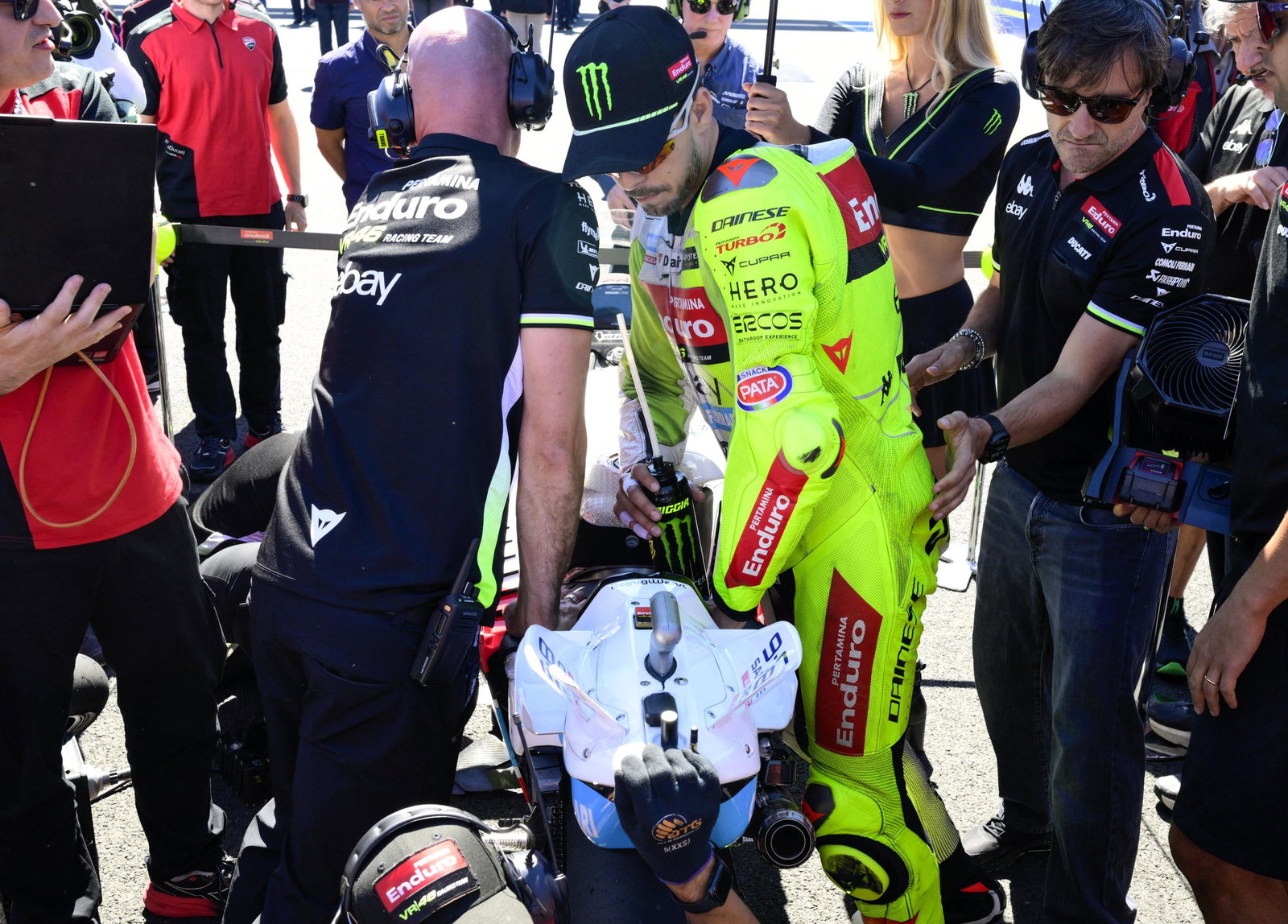 Fabio di Giannantonio, bike problem, 2025 Hungarian MotoGP