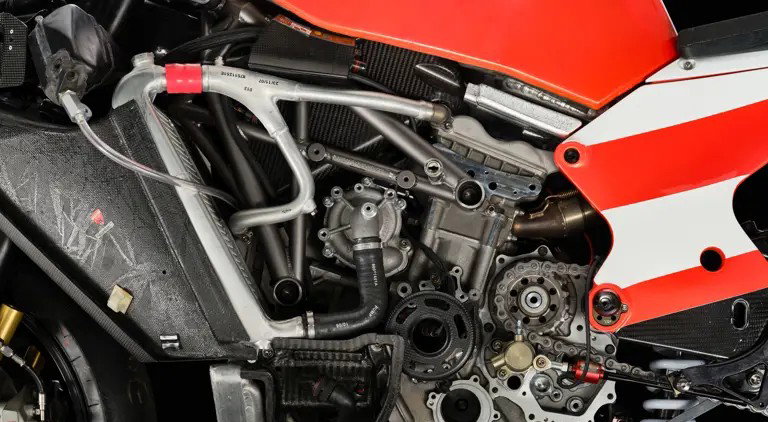 Nicky Hayden's auctioned Ducati