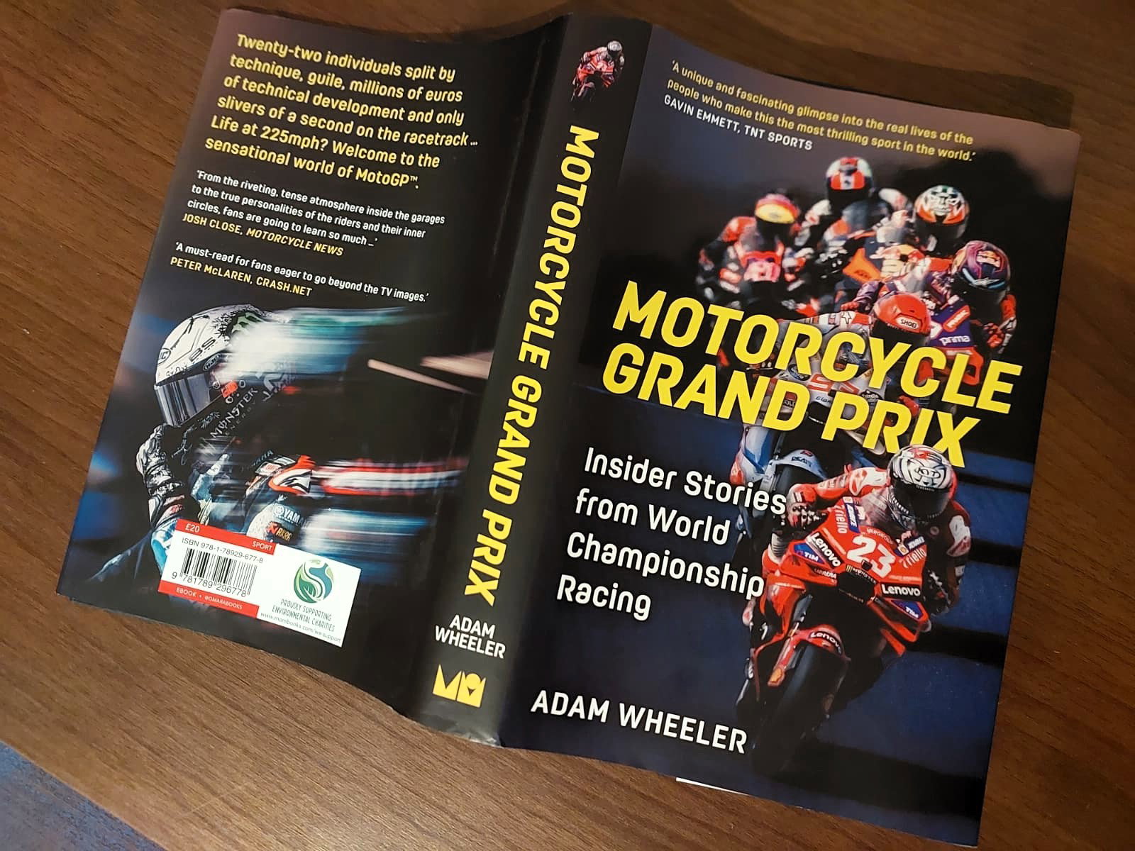 Motorcycle Grand Prix, by Adam Wheeler
