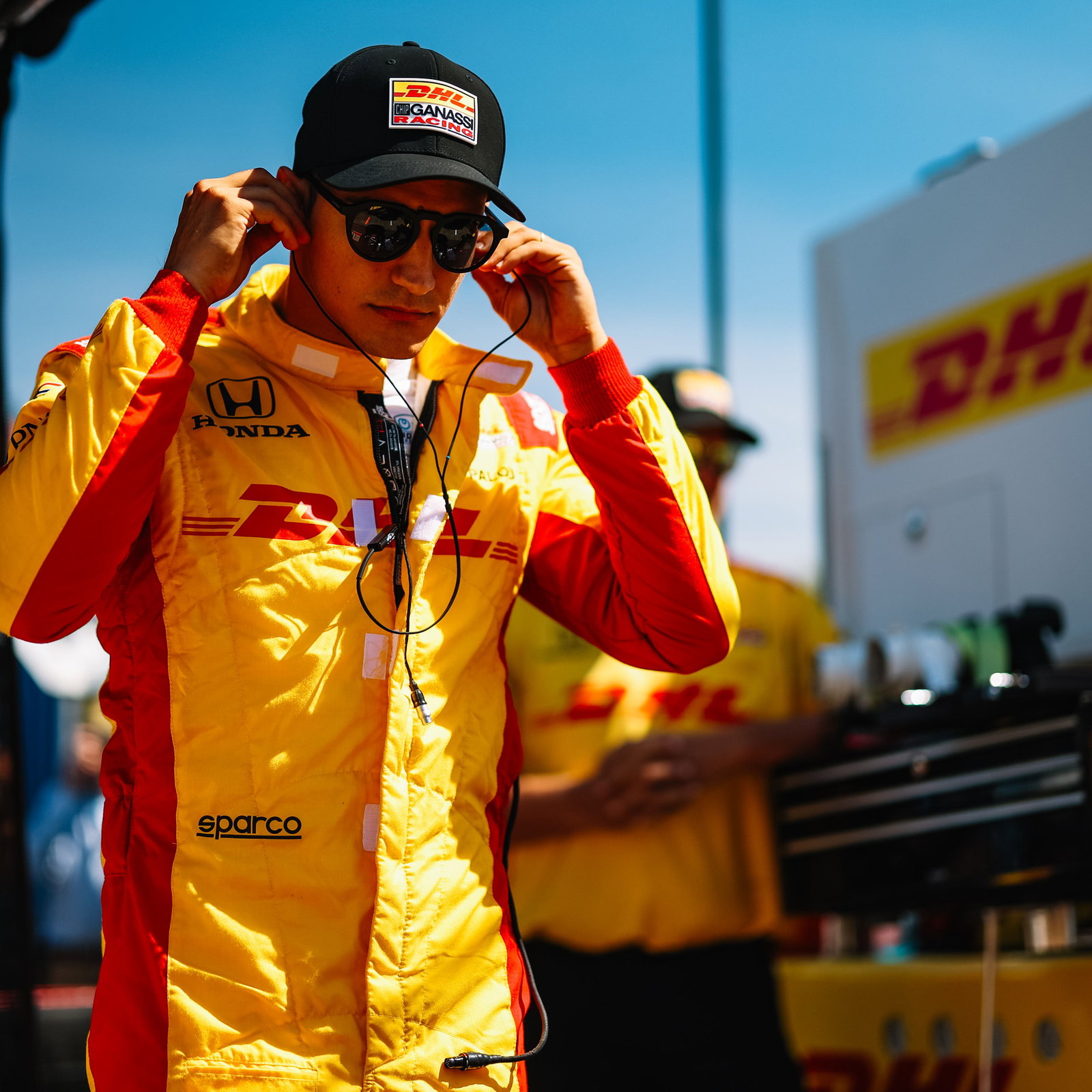 Alex Palou in Portland.