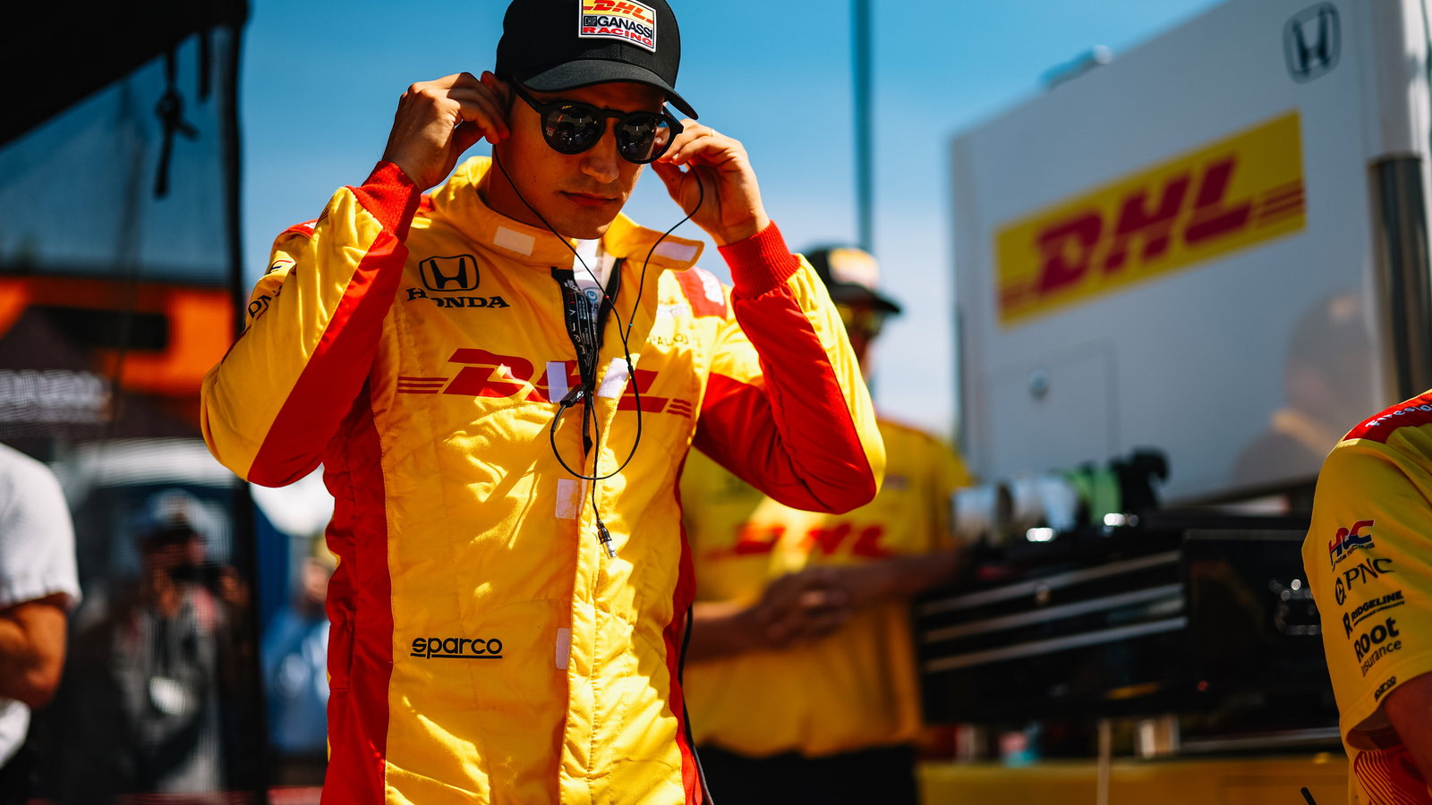 Alex Palou in Portland.