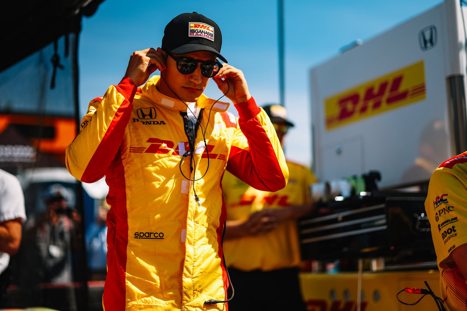 Alex Palou in Portland.