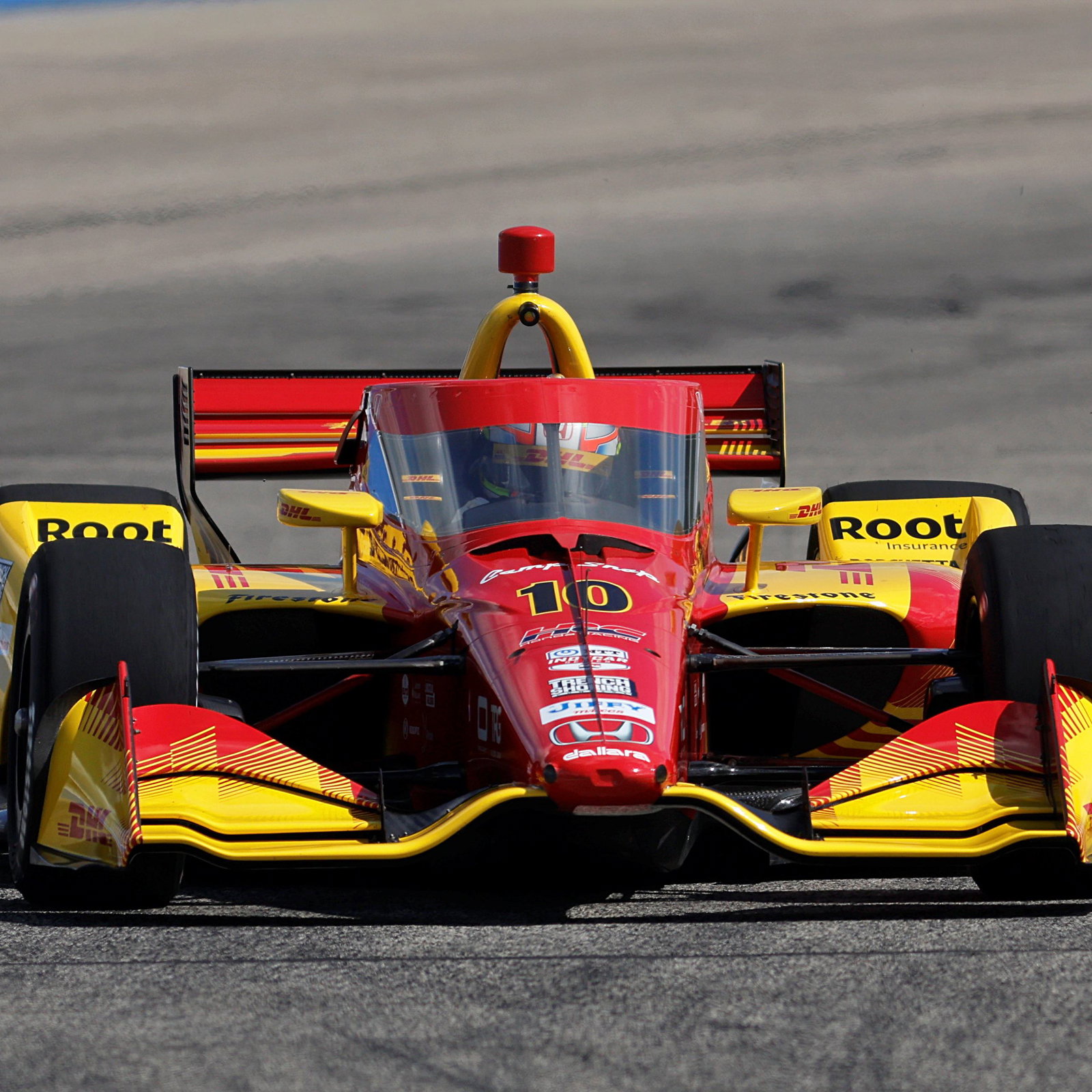 David Malukas had his day ruined by Alex Palou who took pole.