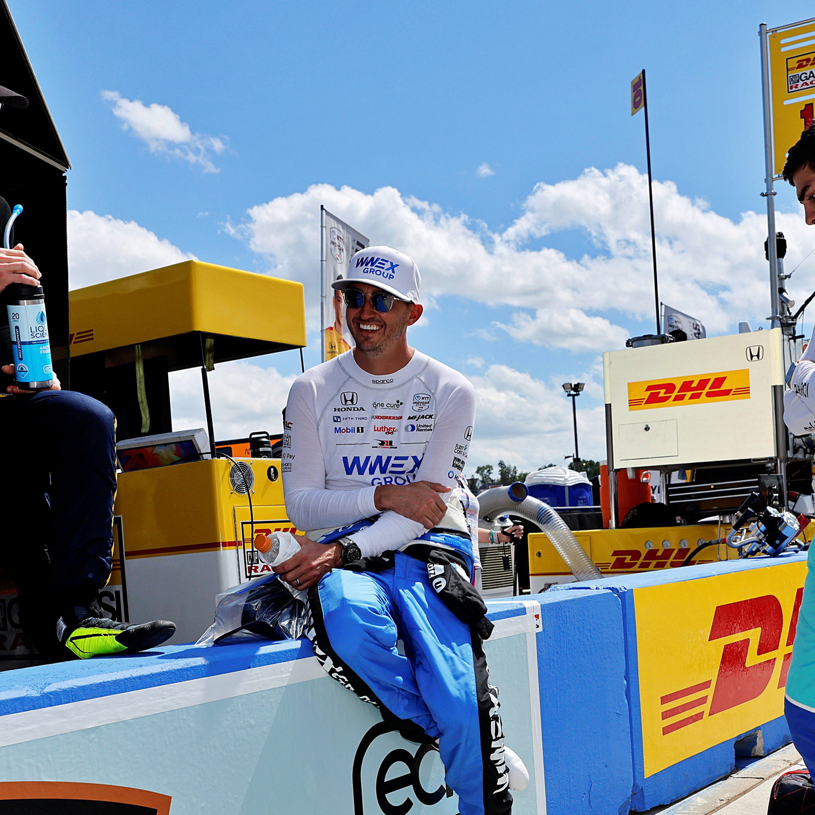 Graham Rahal will start 10th at Milwaukee.