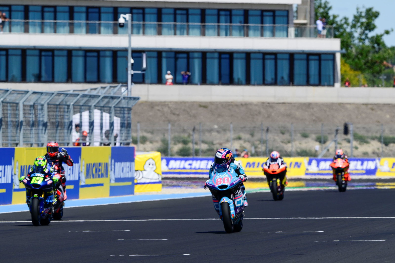 David Alonso, Diogo Moreira, Manuel Gonzalez, Moto2, Hungary, 2025