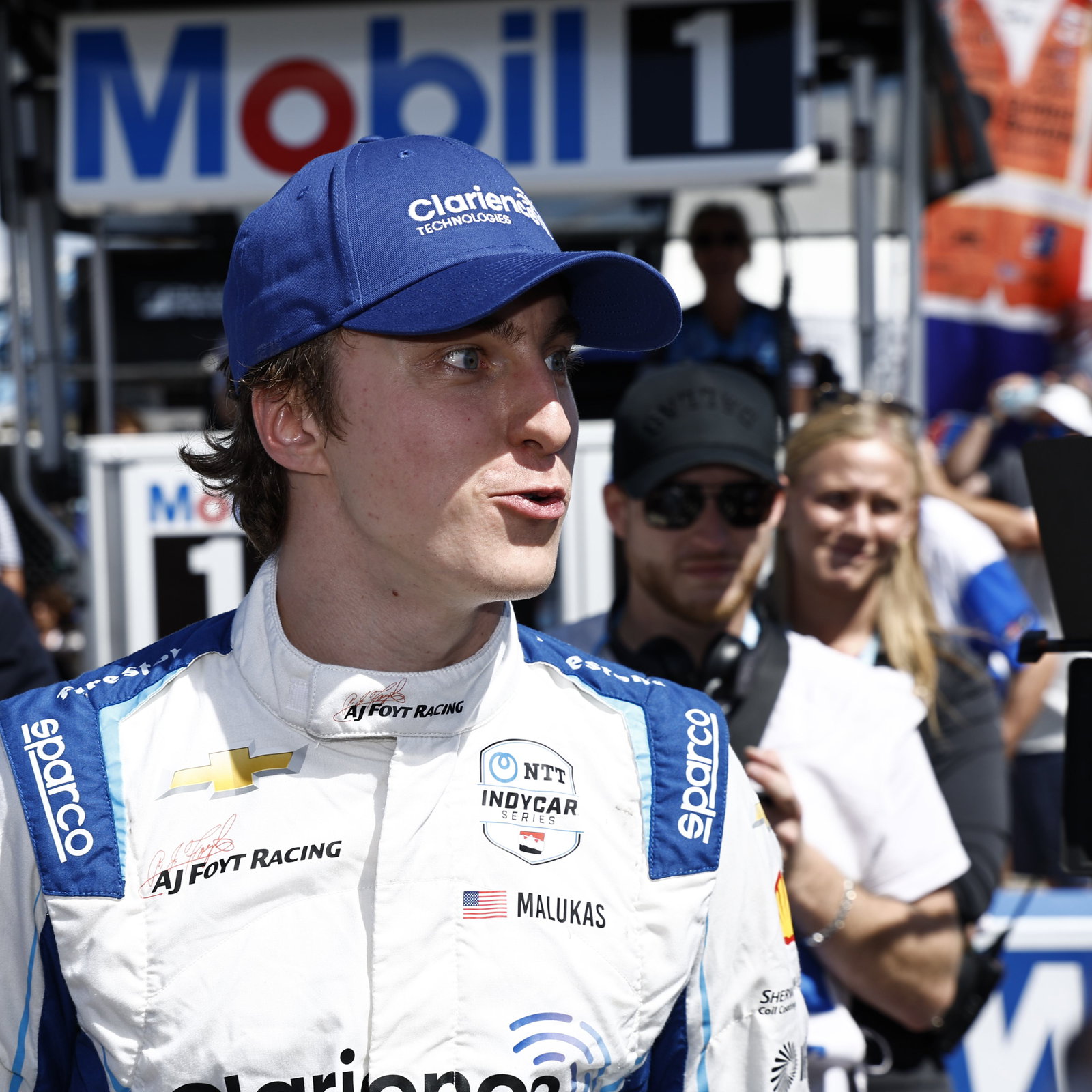 David Malukas narrowly missed out on pole at Milwaukee.