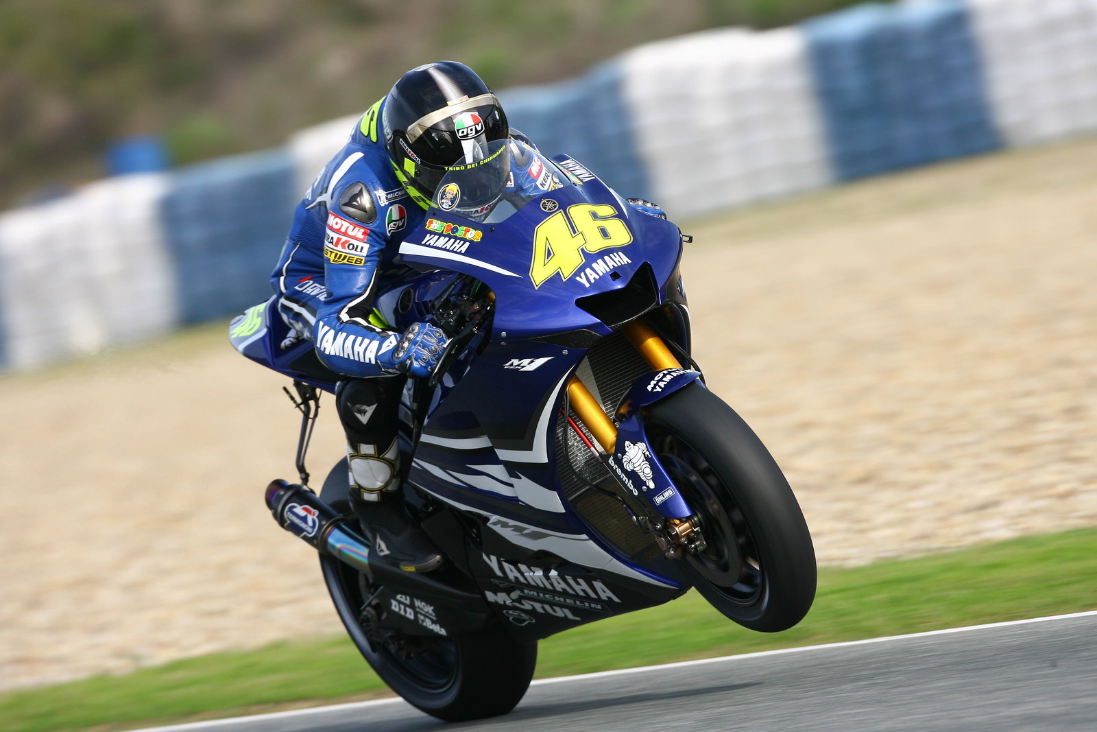 Valentino Rossi, 2007 MotoGP pre-season testing