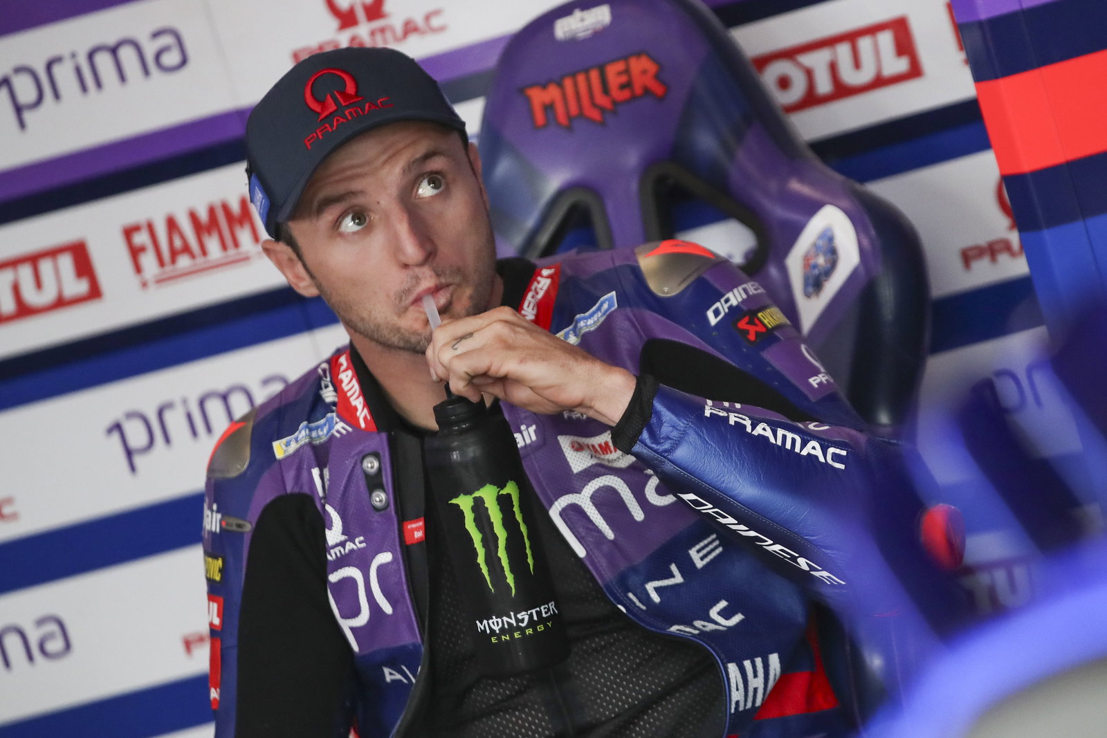 Jack Miller, 2025 Moto2 Czech Grand Prix, pit box. Credit: Gold and Goose.