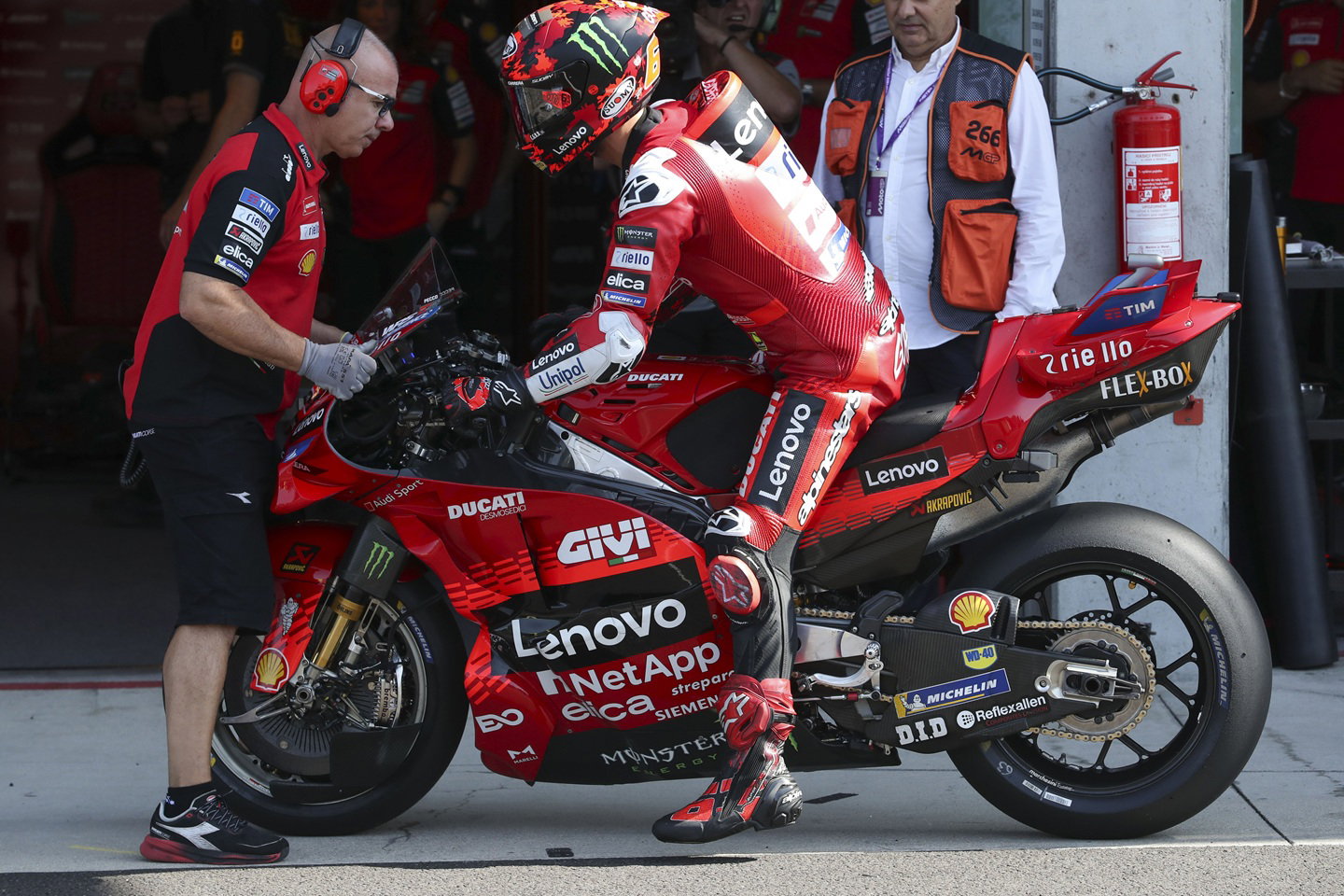 Pecco Bagnaia, Ducati