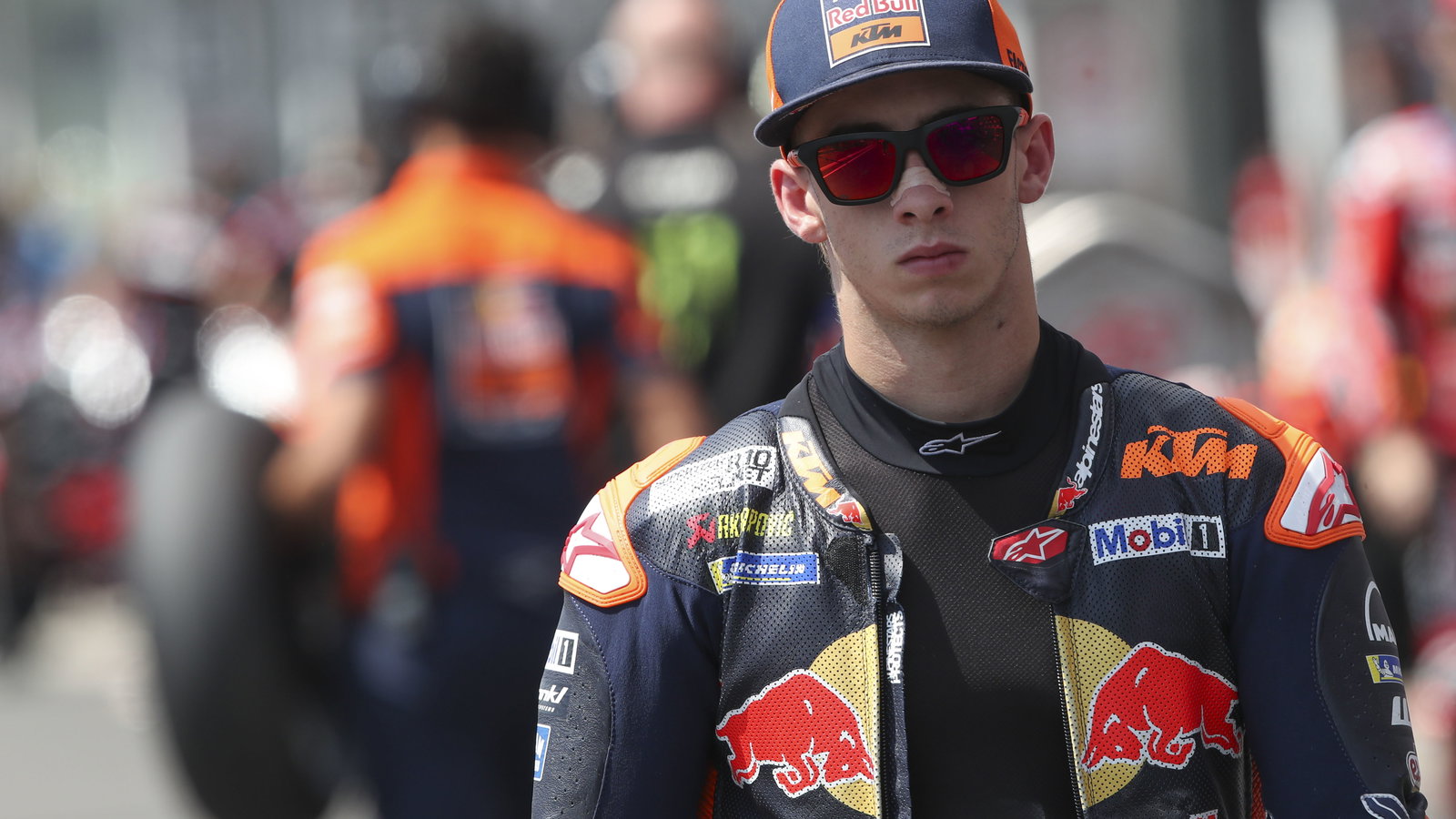Pedro Acosta, 2025 MotoGP Czech Grand Prix, pit lane. Credit: Gold and Goose.