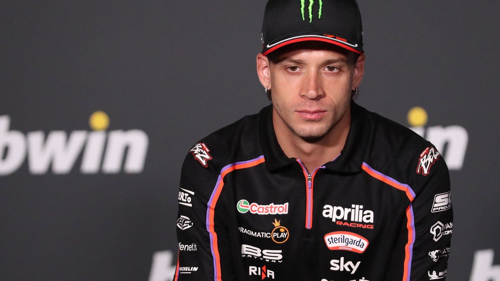 Marco Bezzecchi, 2025 MotoGP Austrian Grand Prix, press conference. Credit: Gold and Goose.