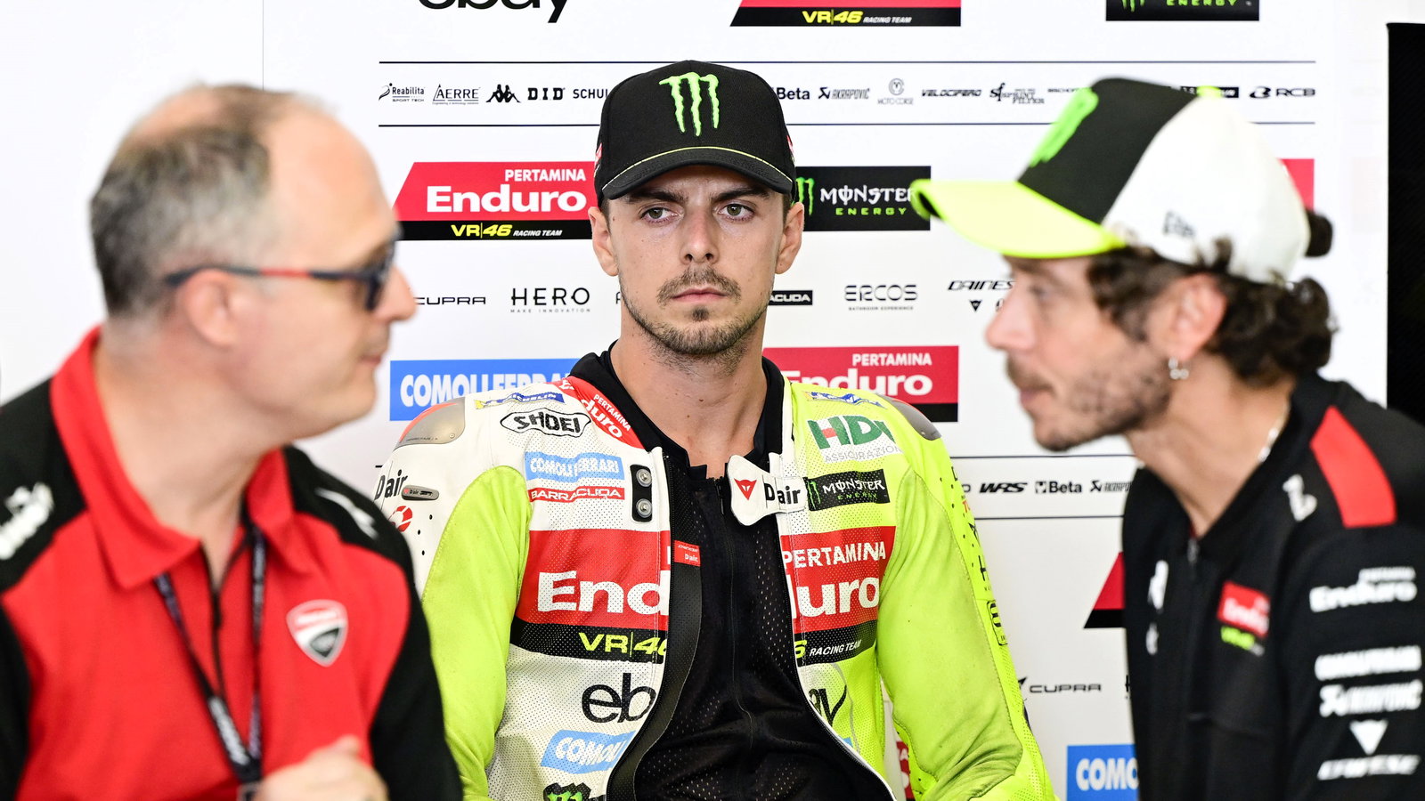 Fabio di Giannantonio, Valentino Rossi, 2025 Austrian MotoGP