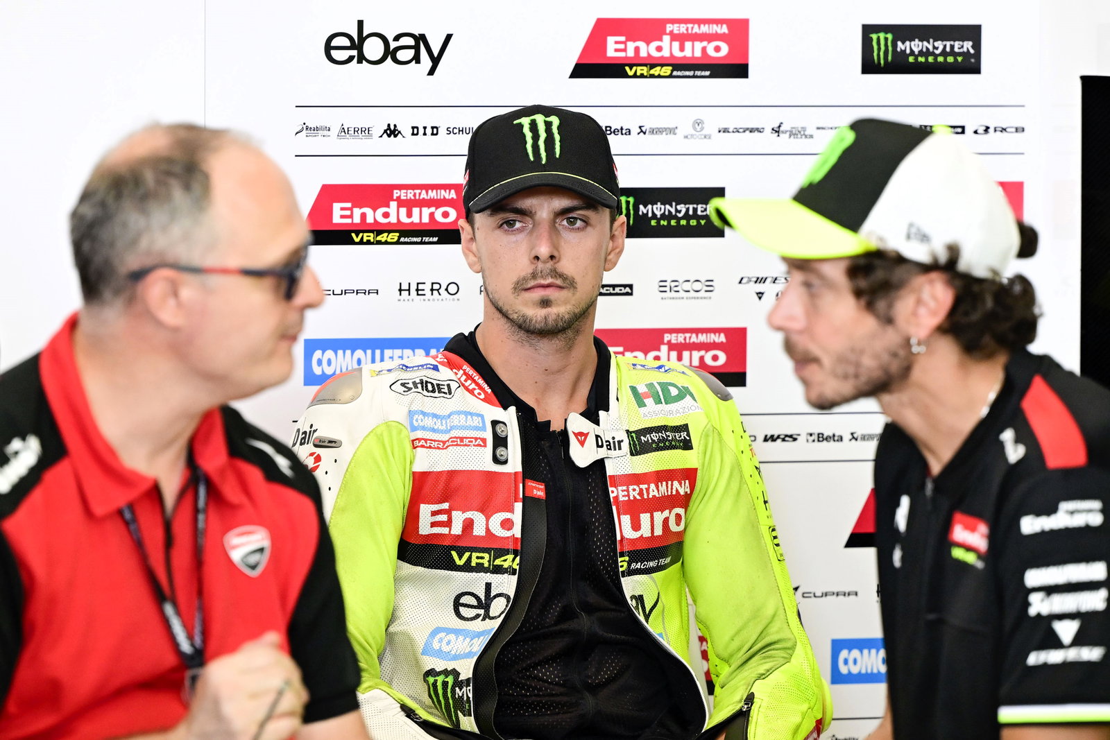 Fabio di Giannantonio, Valentino Rossi, 2025 Austrian MotoGP