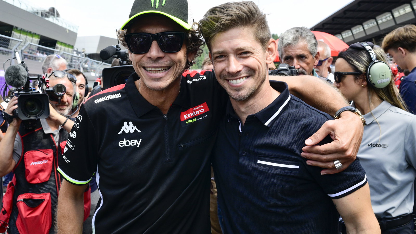 Valentino Rossi, Casey Stoner