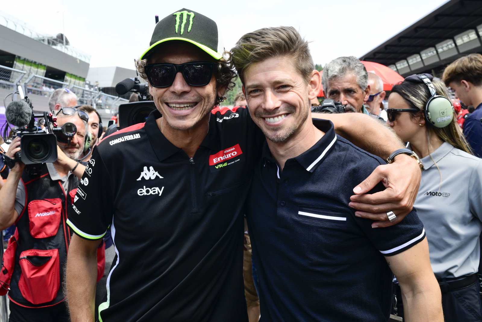 Valentino Rossi, Casey Stoner